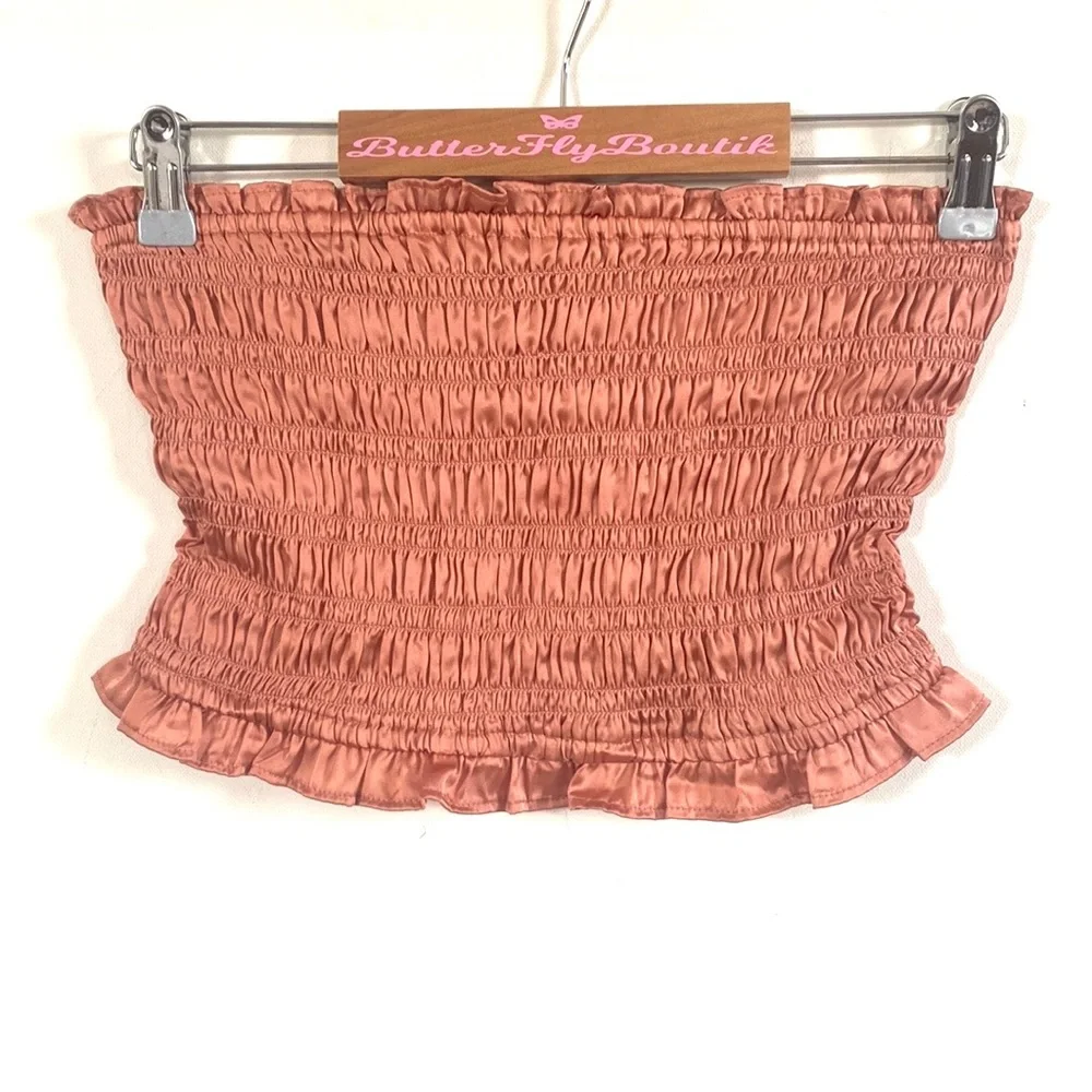 (A54) NEW FREE PEOPLE Be Right Back Tube top,‎ Size XS, NWOT